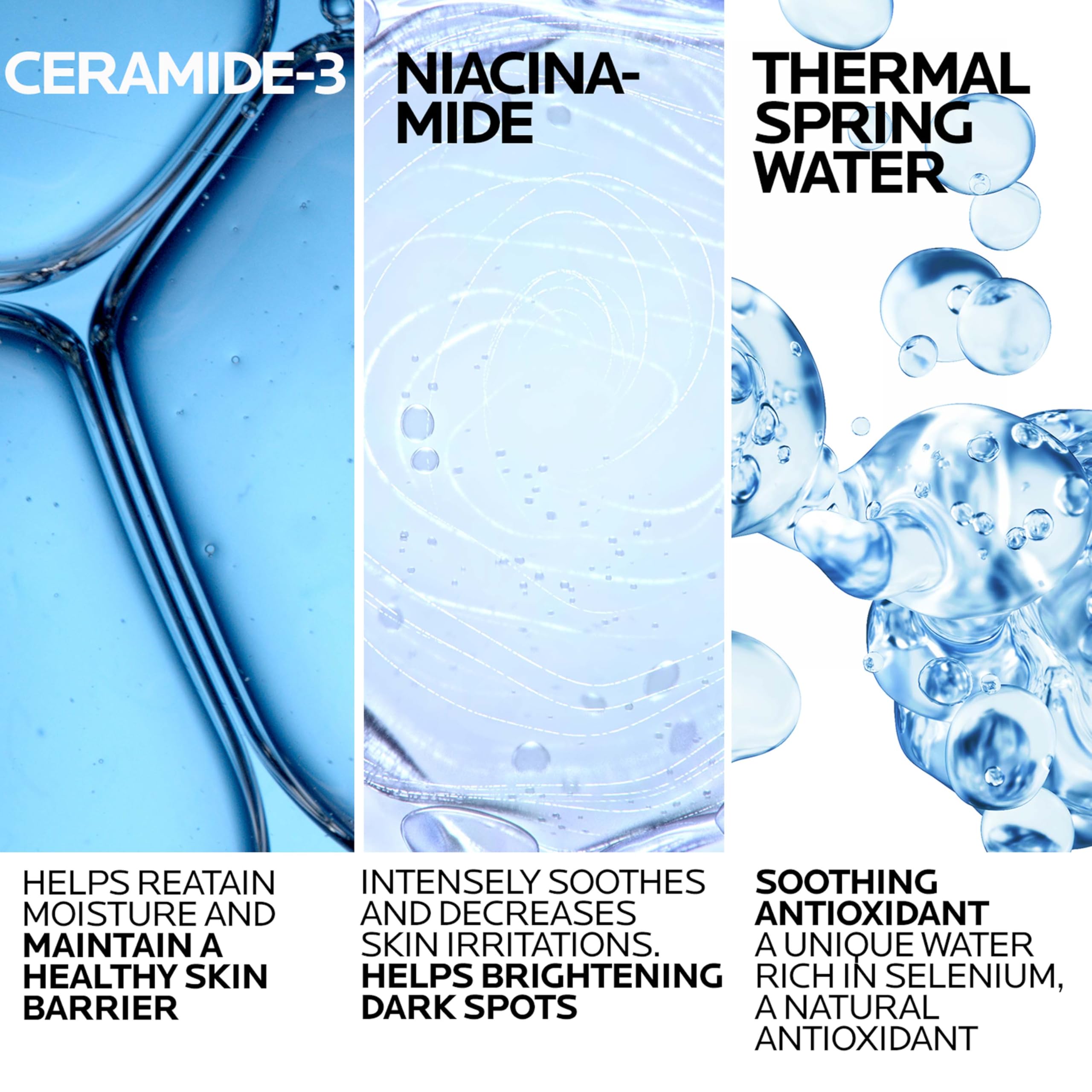 La Roche-Posay textura cremosa ligera que aporta acabado mate