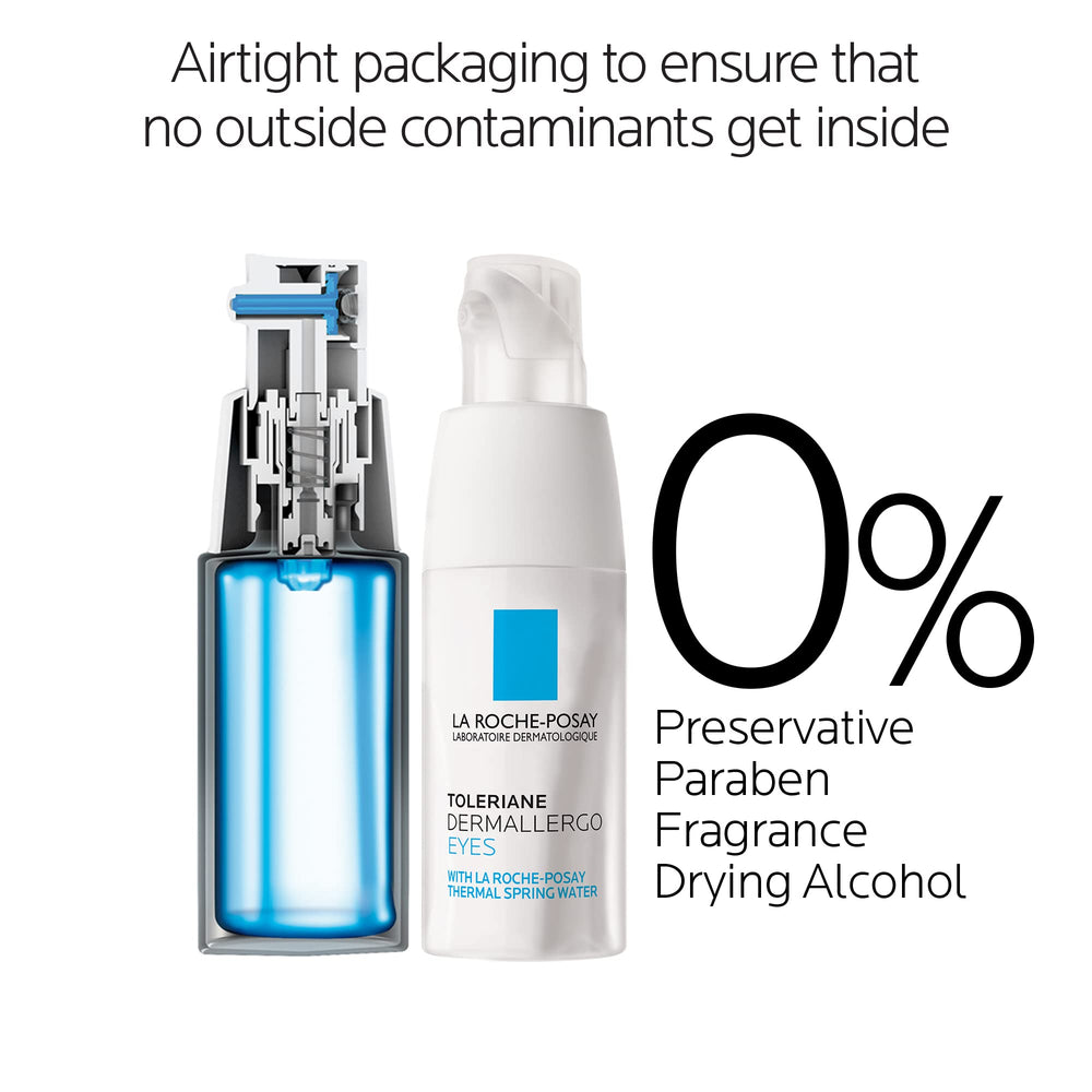 La Roche-Posay detalle de etiqueta con ingredientes clave, transparencia y seguridad