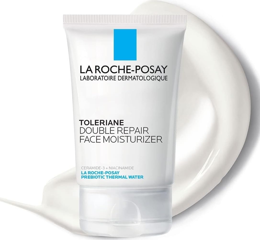 La Roche-Posay envase frontal mostrando diseño y beneficios visibles