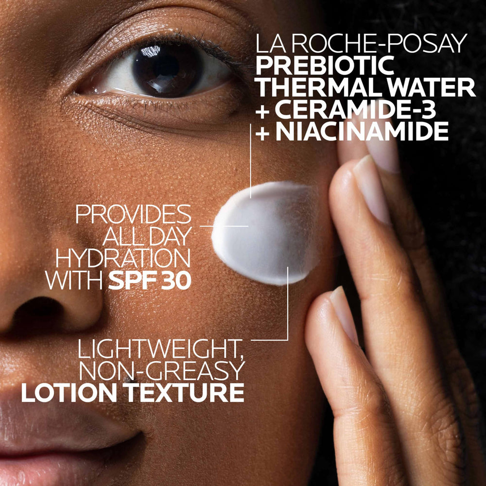 La Roche-Posay detalle de etiqueta con ingredientes clave visibles