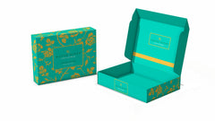 LA Signature neatly arranged packets laid out to show assortment and choice