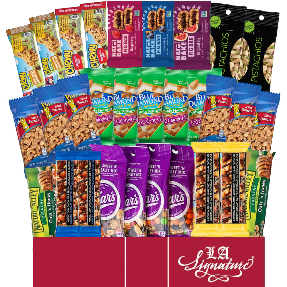 LA Signature front box view showing variety and gift readiness