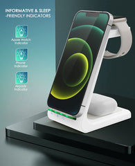 LABJOB AirPods dock detail showing case alignment and fast wireless convenience