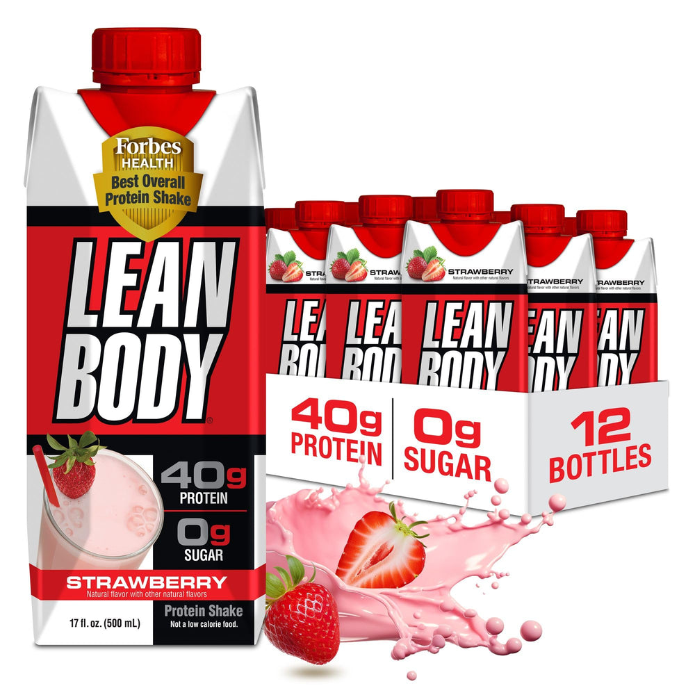 Labrada front packaging showing strawberry flavor and 40g protein benefit