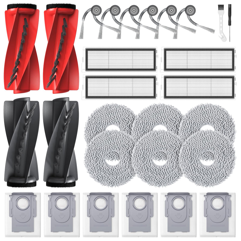 lacvik kit front packaging showing all Qrevo S5V replacement parts and convenience