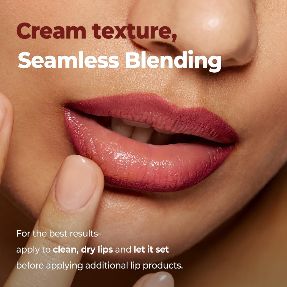 Laka etiqueta con lista de ingredientes y beneficios hidratantes