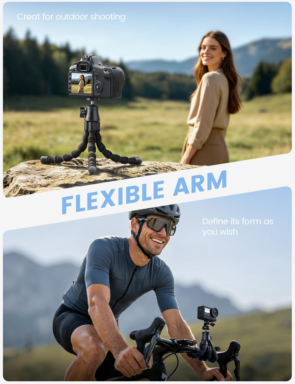 Lamicall clip para teléfono en acción, sujeción firme y protección del móvil