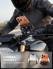 Lamicall silicone clamp pads protecting phone from shocks and scratches