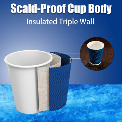 Hand holding Lamosi cup showing anti-scald outer surface and safe grip