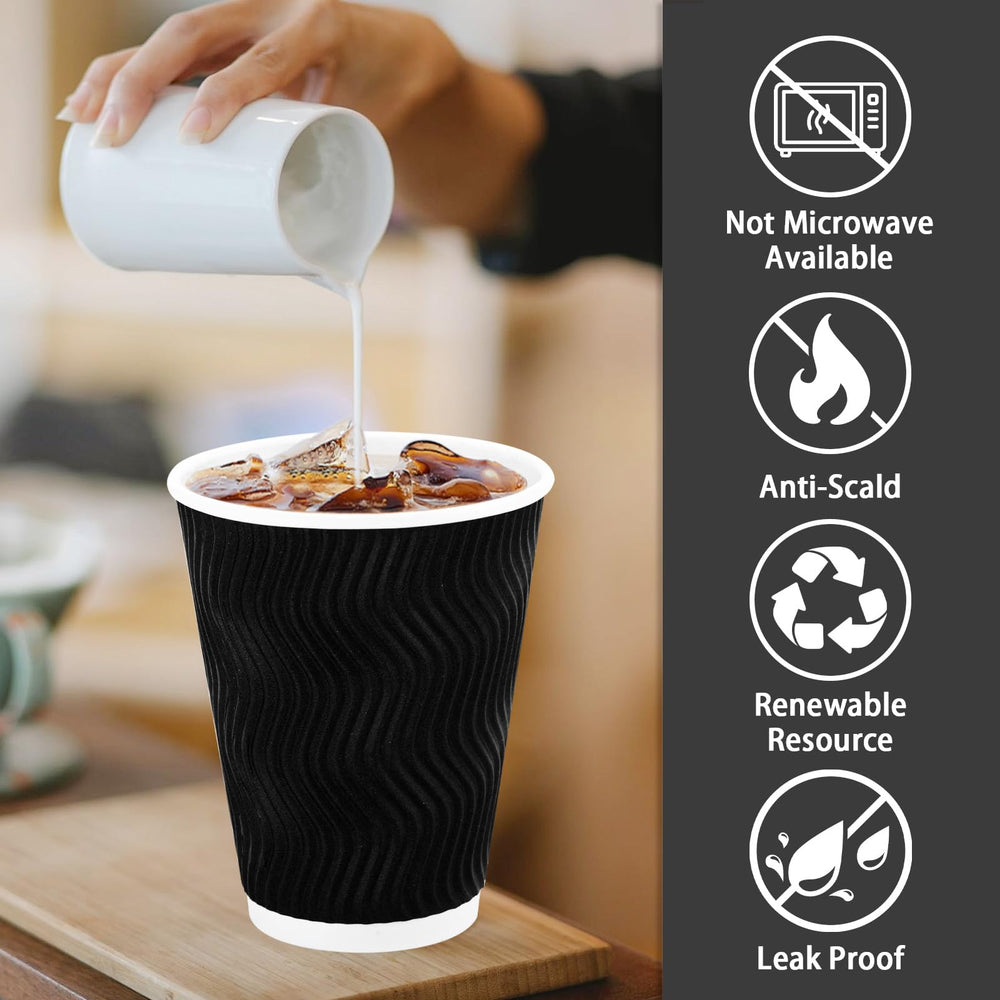 Lamosi vaso con café en mano, agarre antideslizante cómodo