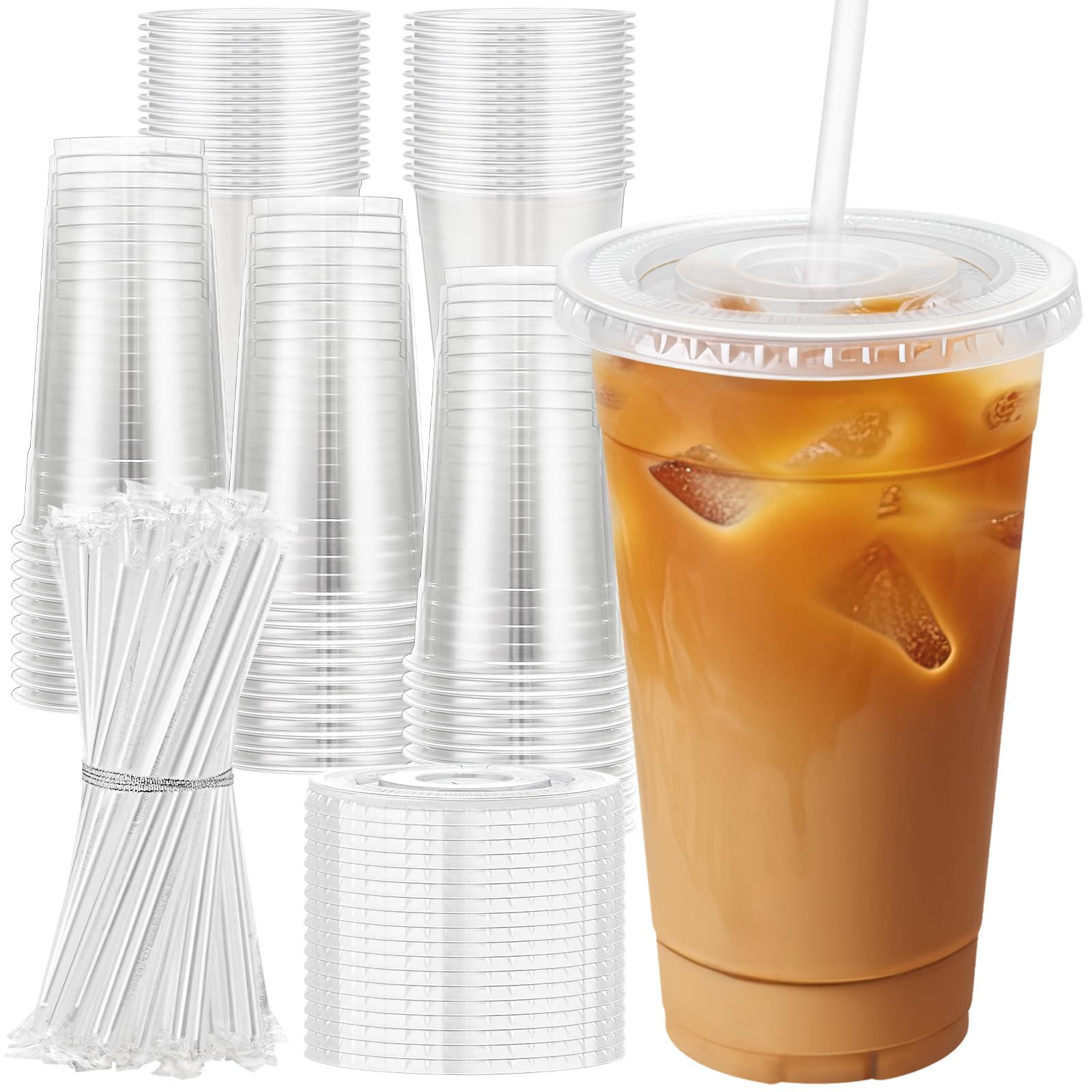 Lamosi vaso frontal 24 oz mostrando claridad y capacidad