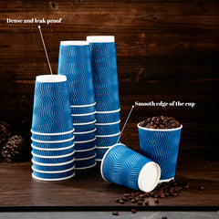 Lamosi cup filled with coffee illustrating 12 oz capacity and sturdy walls
