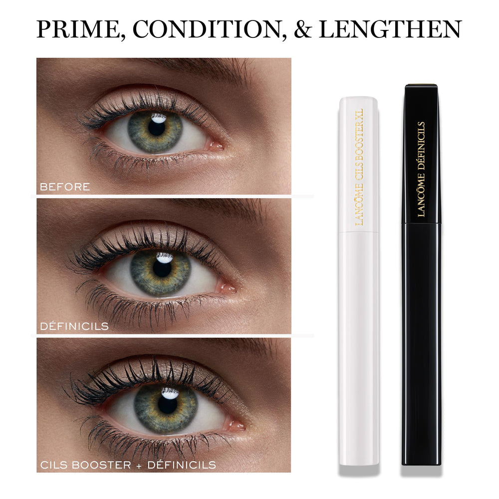 Lancôme Définicils en uso en maquillaje diario para mirada natural