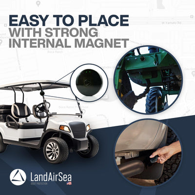 LandAirSea 54 embalaje y tarjeta de garantía indicando servicio de por vida