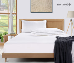 LANE LINEN primer plano del fuelle 3D que mantiene la forma y soporte consistente