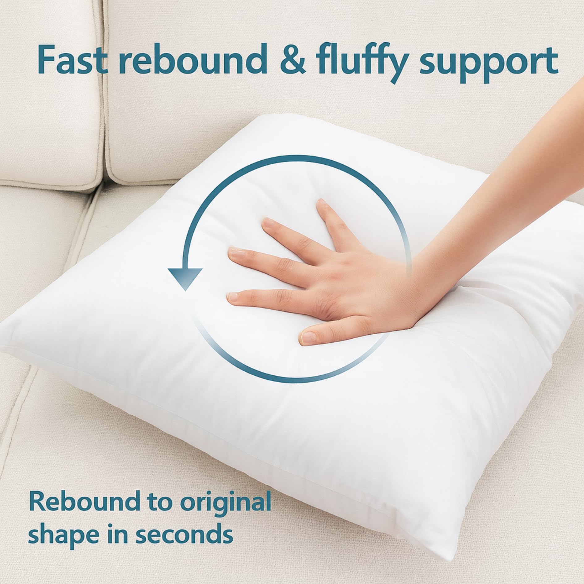 LANE LINEN detalle de la textura de algodón, suave al tacto y transpirable