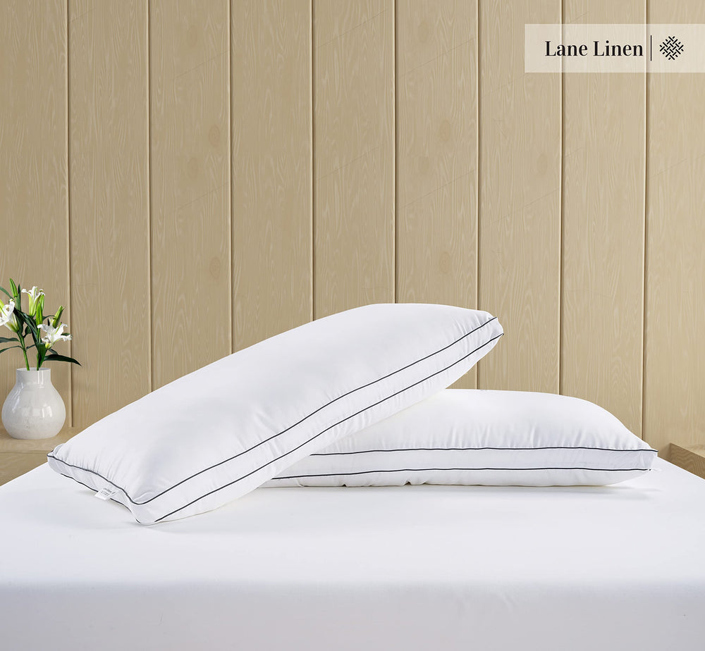 LANE LINEN detalle de la funda de microfibra que ofrece tacto suave y gestión de calor