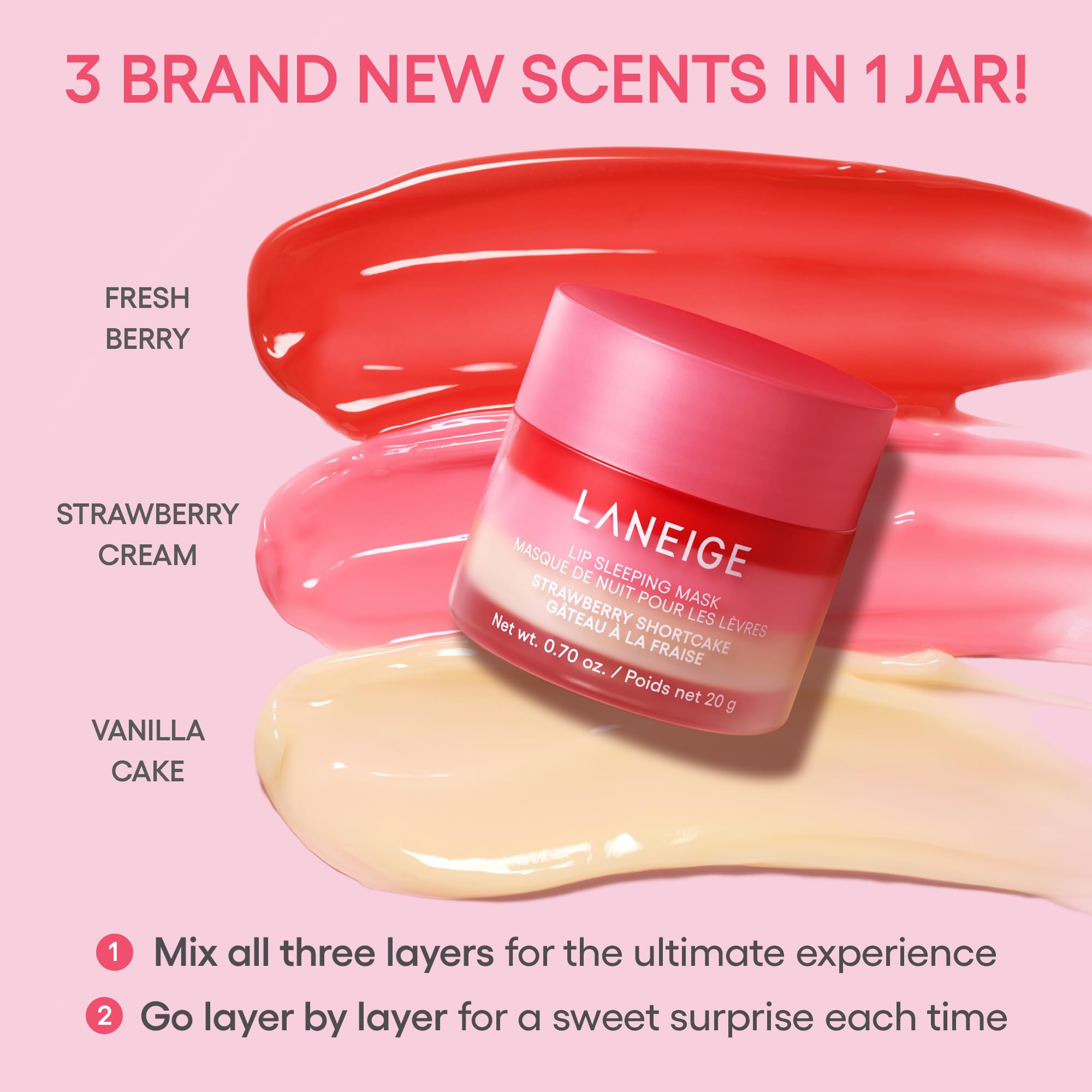 LANEIGE Lip Glowy Balm Berry en primer plano aporta brillo y frescura