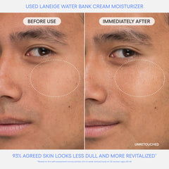 LANEIGE cream on hand demonstrating lightweight, fast-absorbing hydration