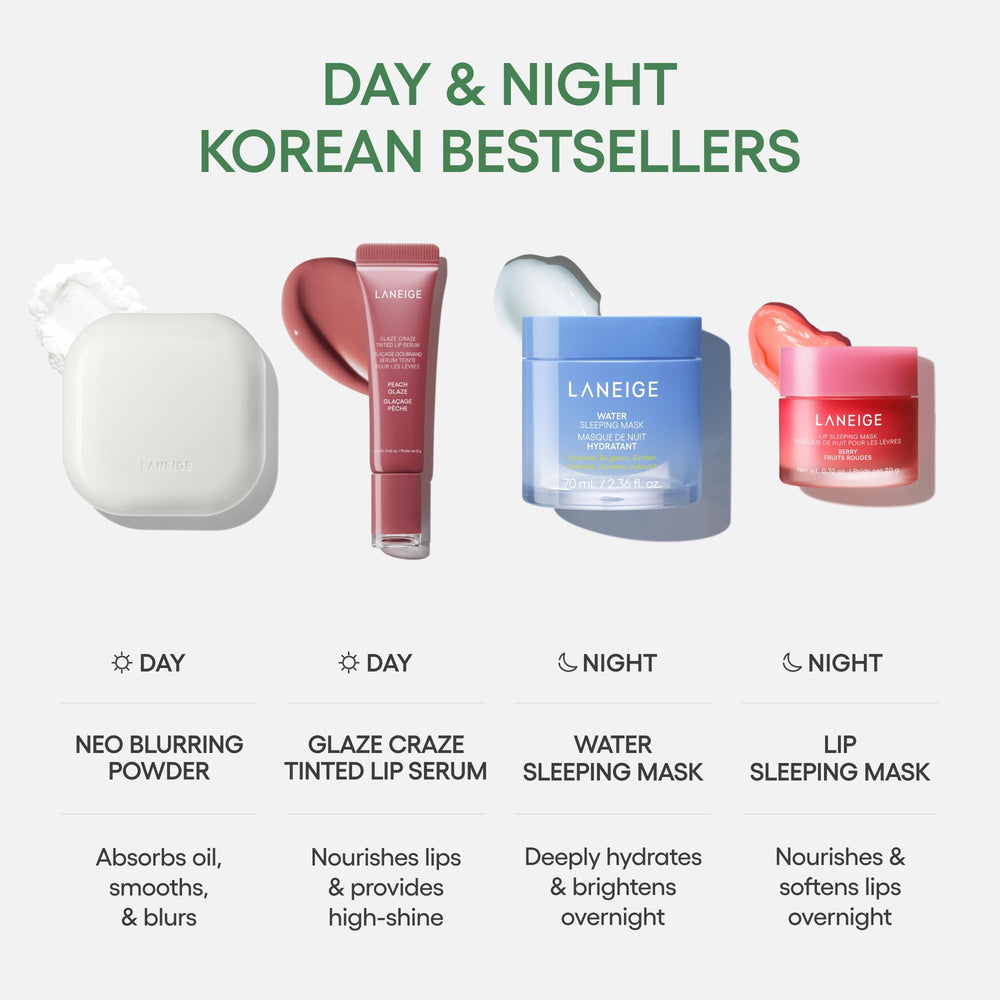 LANEIGE polvo en bolso para retoques rápidos y control de brillo