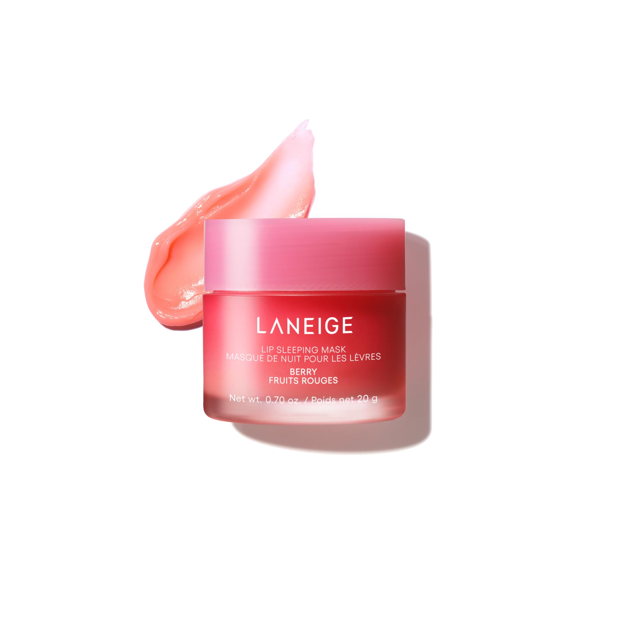 LANEIGE frasco frontal mostrando diseño y color vibrante del producto