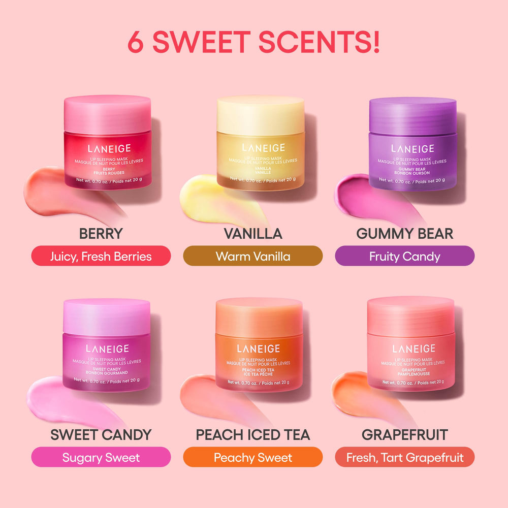 LANEIGE mascarilla labial en ambiente de baño para rutina de noche relajante