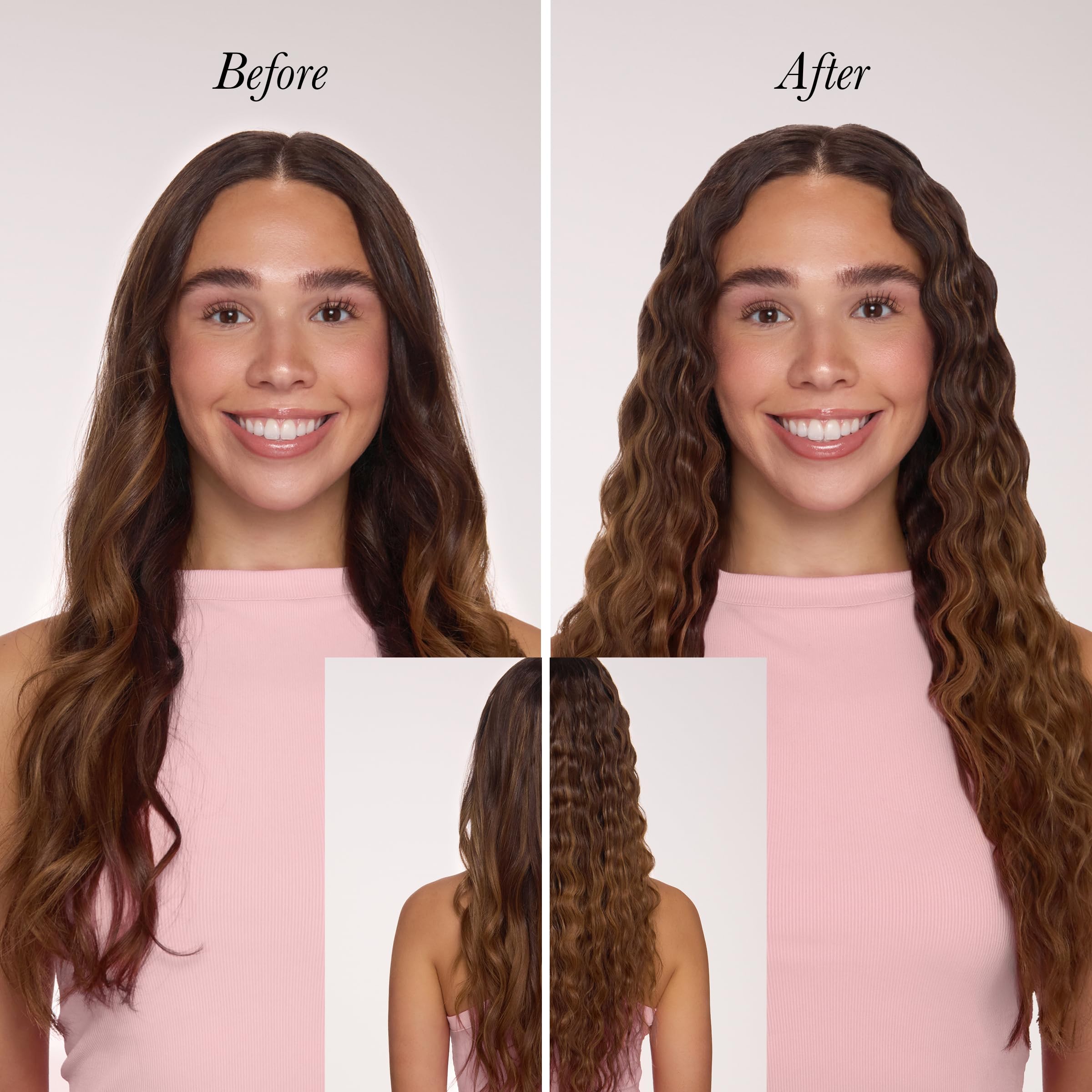 L'ANGE HAIR rociado sobre cabello húmedo para formar ondas naturales