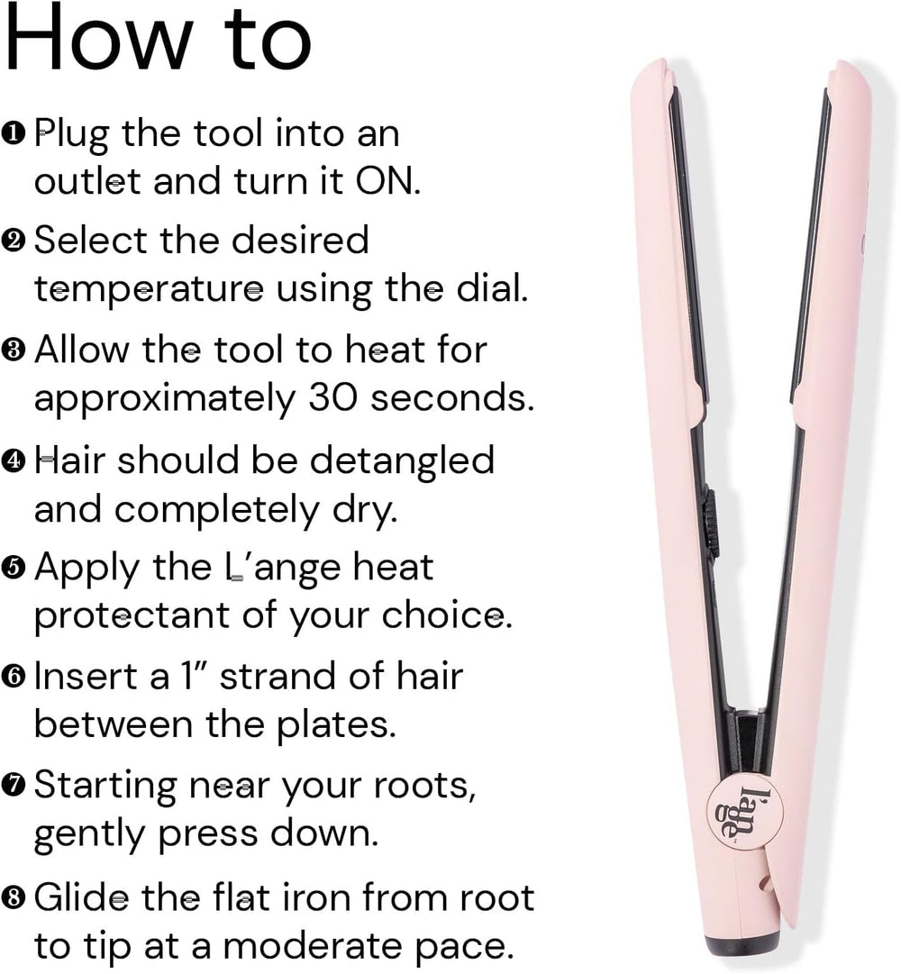 L'ANGE HAIR cabello con alto brillo tras alisado uniforme y sin frizz