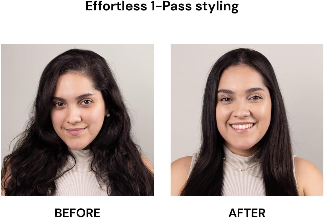 L'ANGE HAIR comparación de tamaño para evaluar portabilidad y escala
