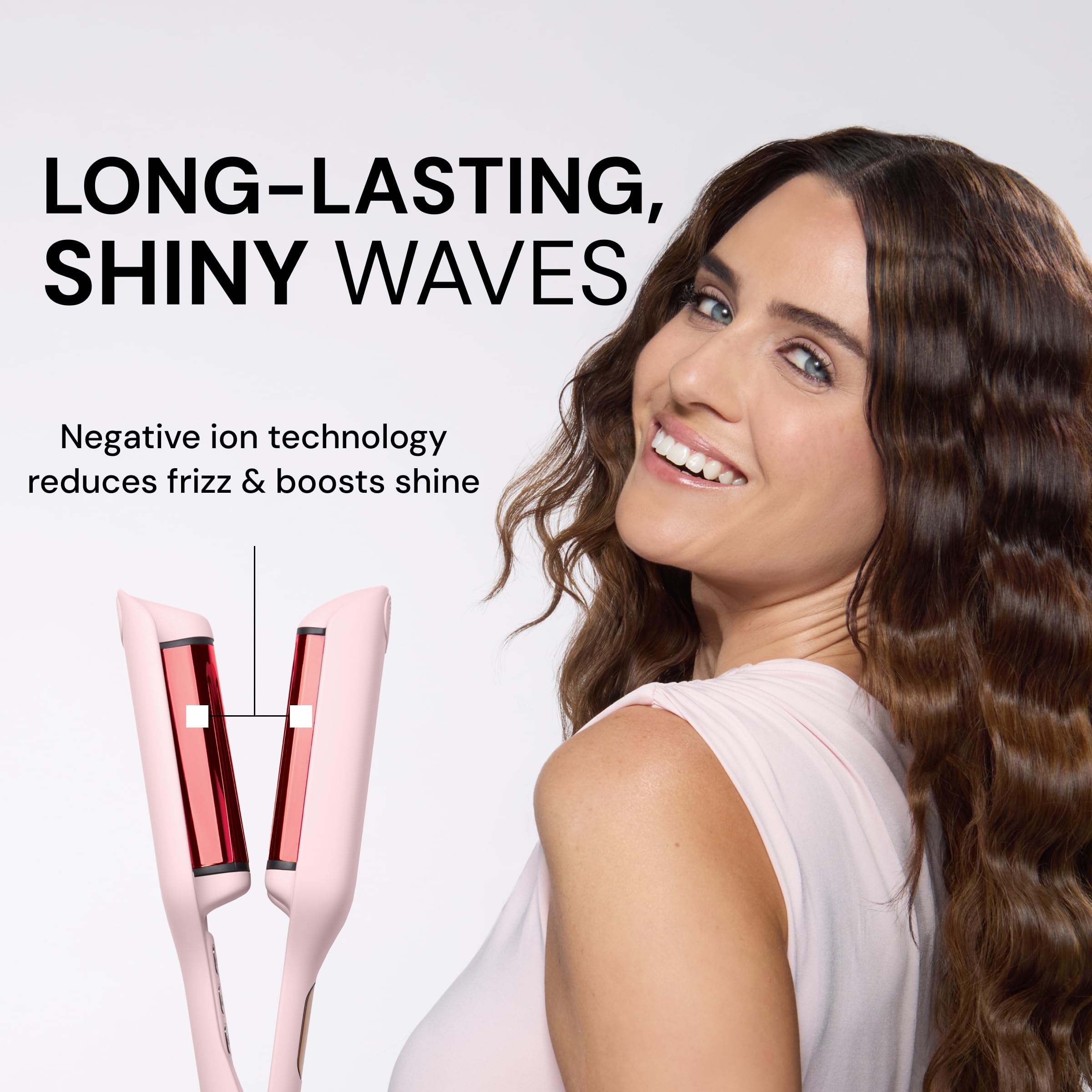 L'ANGE HAIR pantalla del temporizador audible indicando ajustes y control