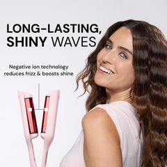 L'ANGE HAIR pantalla del temporizador audible indicando ajustes y control