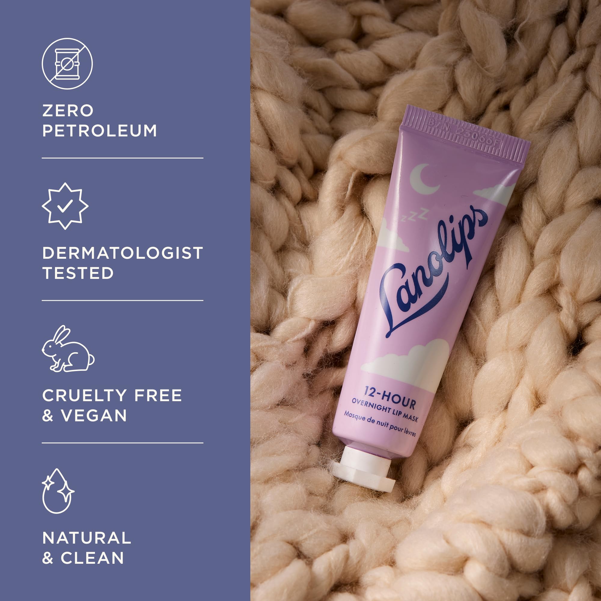 Lanolips ingredientes activos ácido hialurónico y vitamina C para recuperación