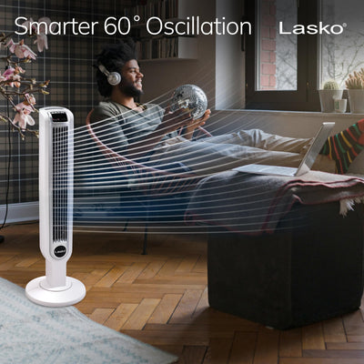 Lasko grill and blade close-up showing durable construction for efficient airflow