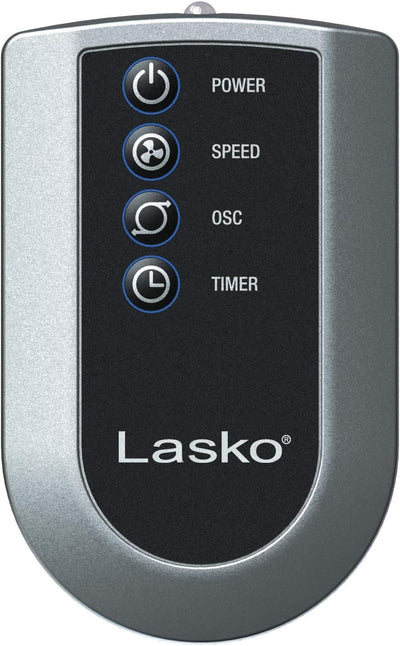 Lasko packaged unit with contents showing ready-to-use setup benefit