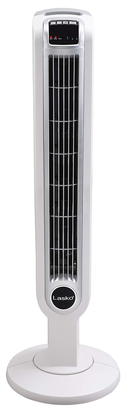 Lasko remote with timer illustration for scheduled cooling convenience