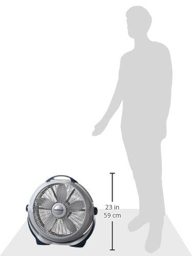 Lasko Wind Machine close blade detail illustrating heavy-duty airflow performance