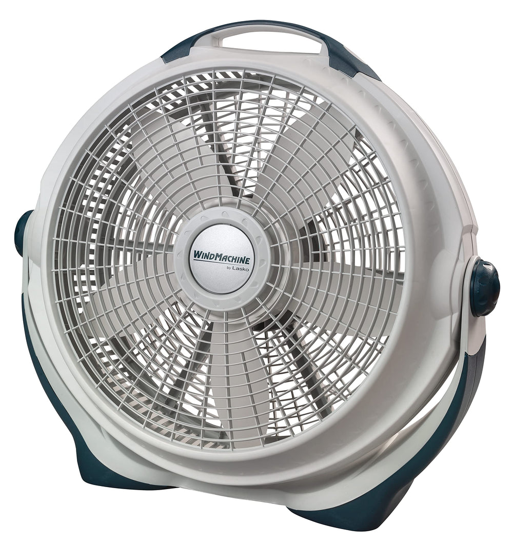 Lasko Wind Machine front view showing powerful airflow and fast cooling