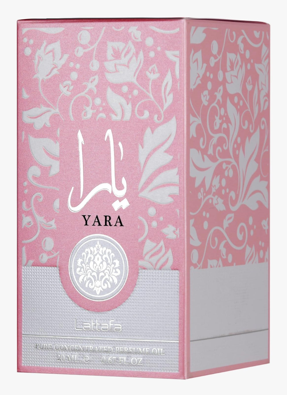 Lattafa Yara detalle de la textura del aceite perfumado mostrando aspecto concentrado
