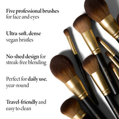 LAURA GELLER New York brocha para bronceador, acabado natural y difuminado
