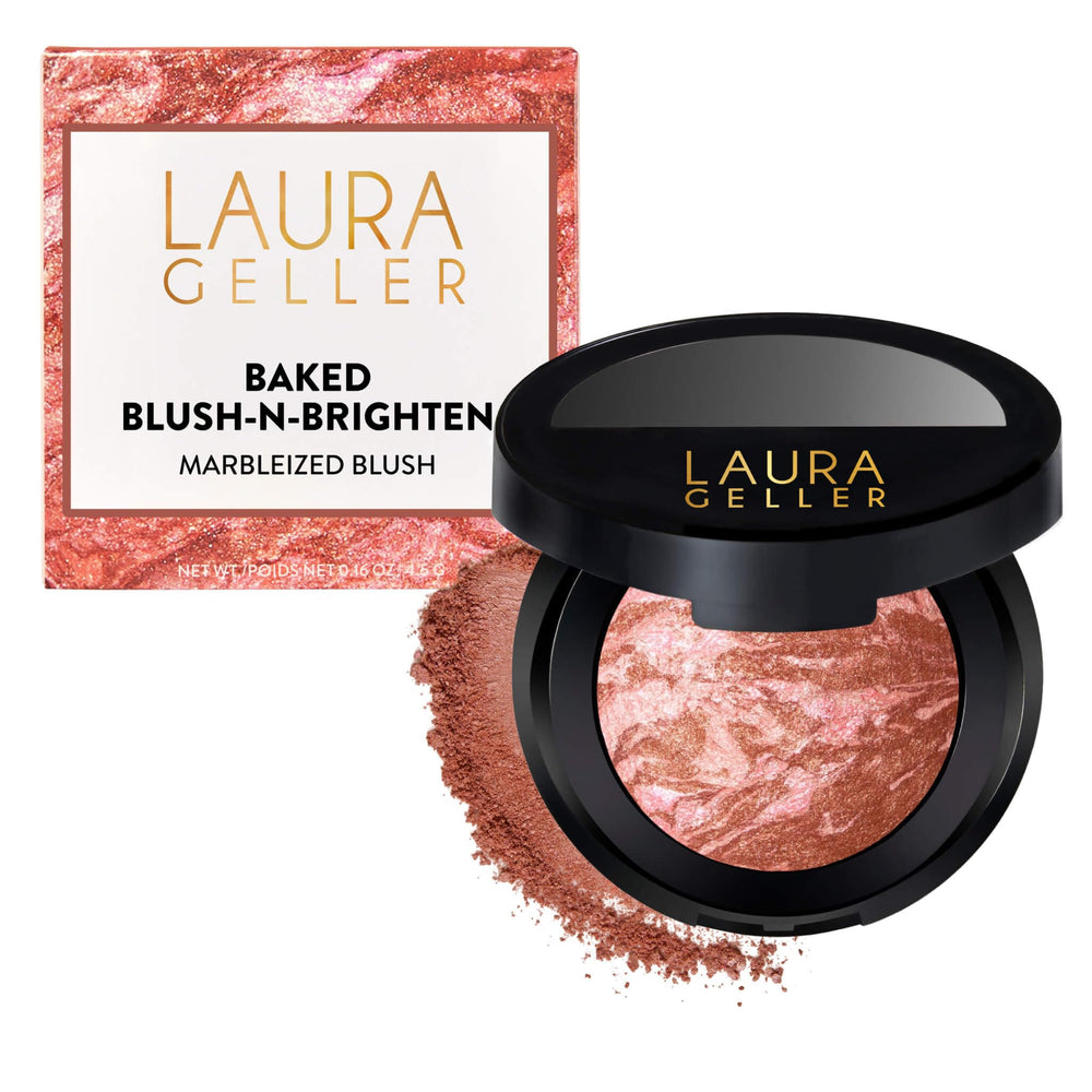 LAURA GELLER vista frontal del envase Sunswept mostrando acabado elegante