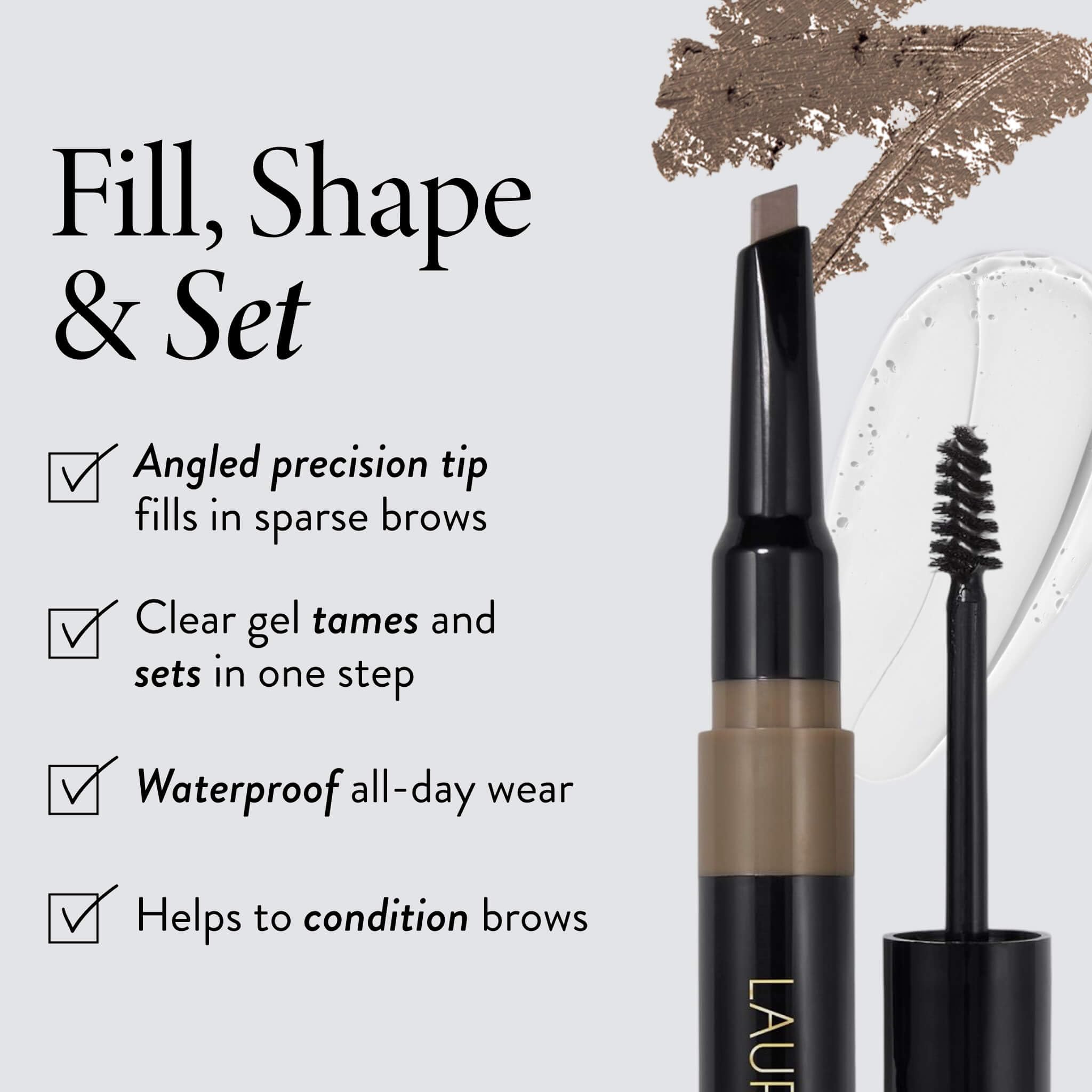 LAURA GELLER gel wand texture swipe showing non-flaky hold and finish