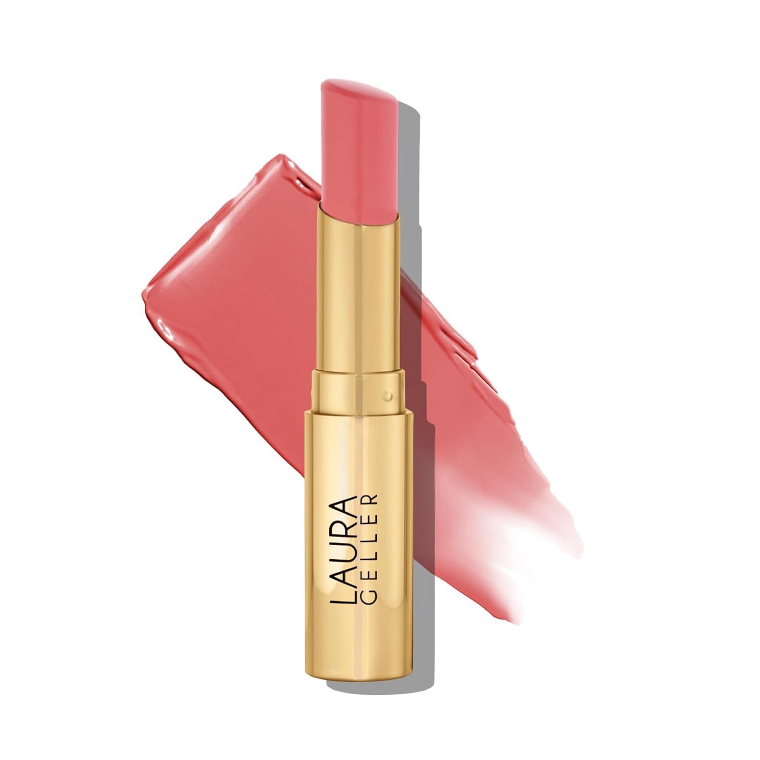 LAURA GELLER compact front view showing Pink About It and easy application benefit