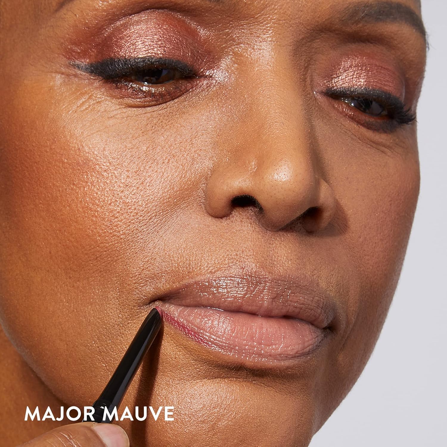 LAURA GELLER empaque Major Mauve etiqueta legible y detalles de ingredientes