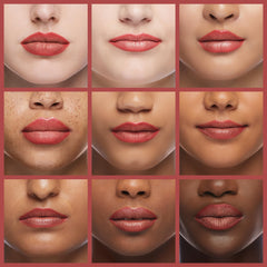 LAURA GELLER perfilador Major Mauve aplicación en labios, acabado duradero