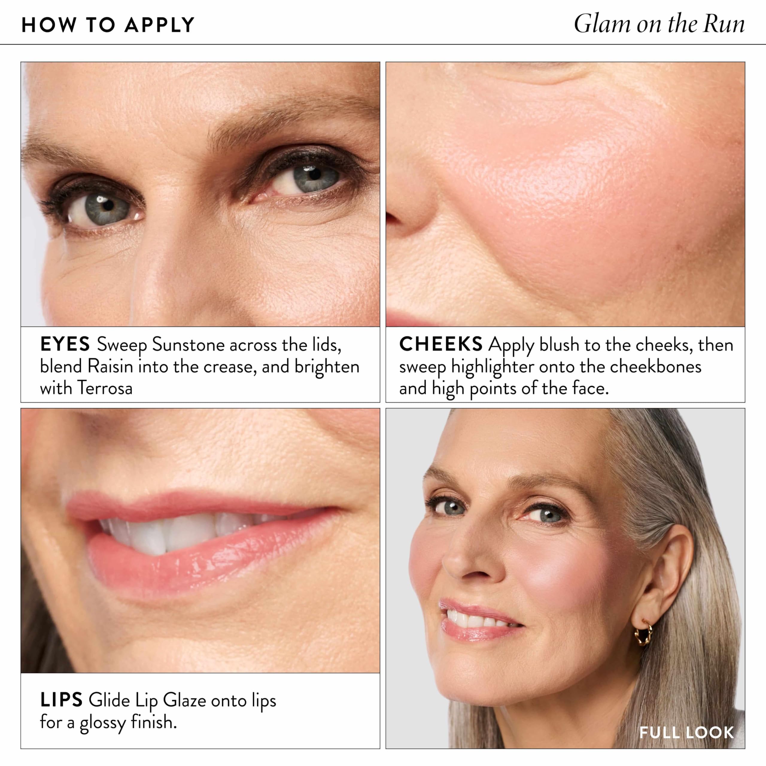 LAURA GELLER NEW YORK paleta en uso para crear look completo rápidamente