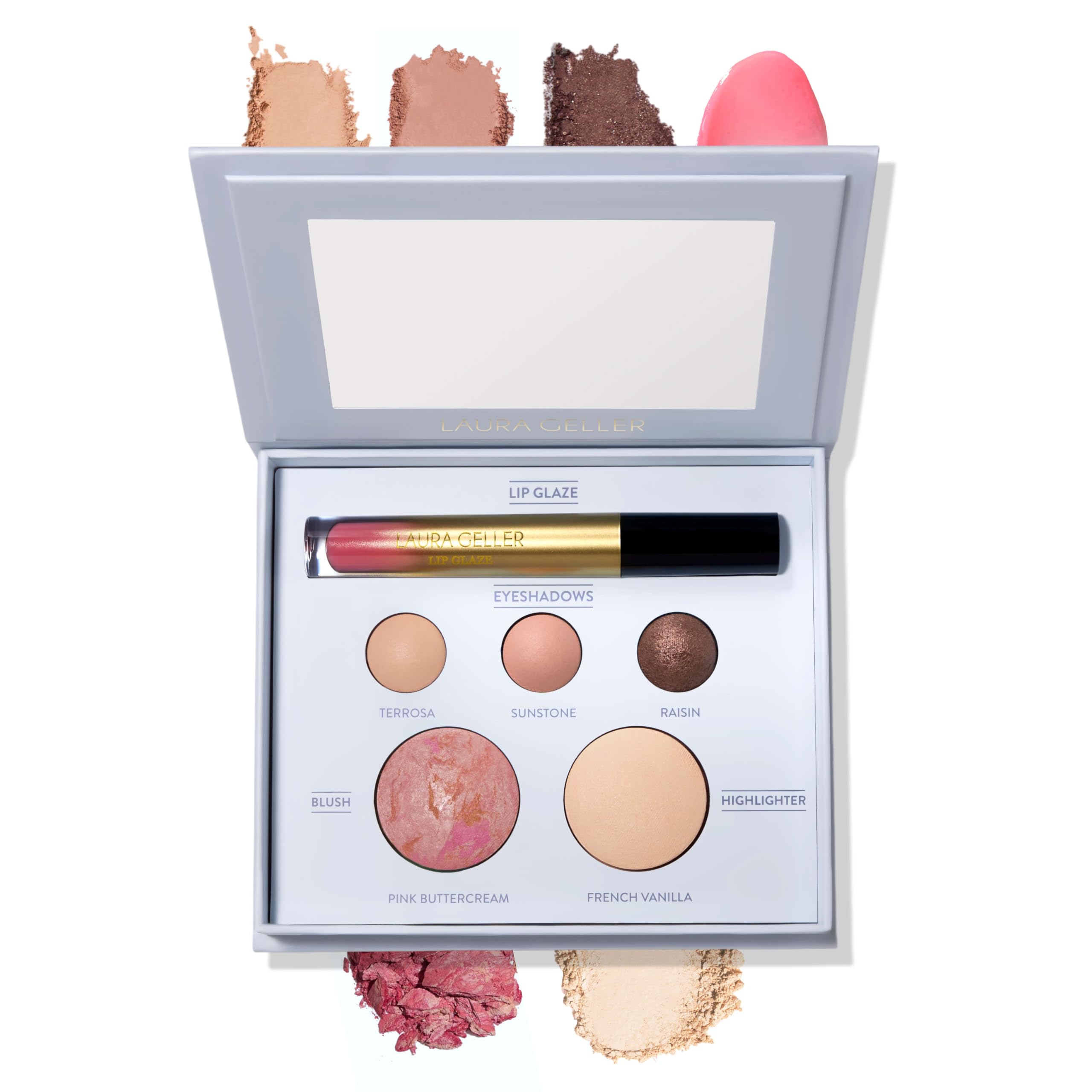 LAURA GELLER NEW YORK paleta frontal compacta, muy práctica para viajar