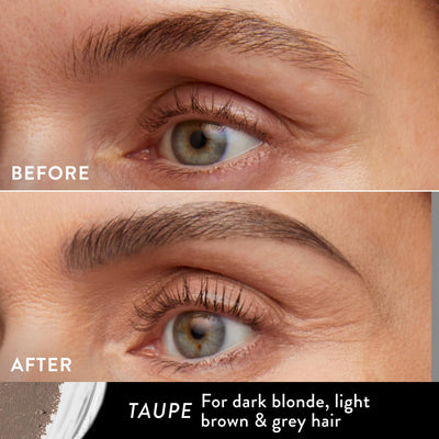 LAURA GELLER angled pencil tip close-up for precise hair-like strokes