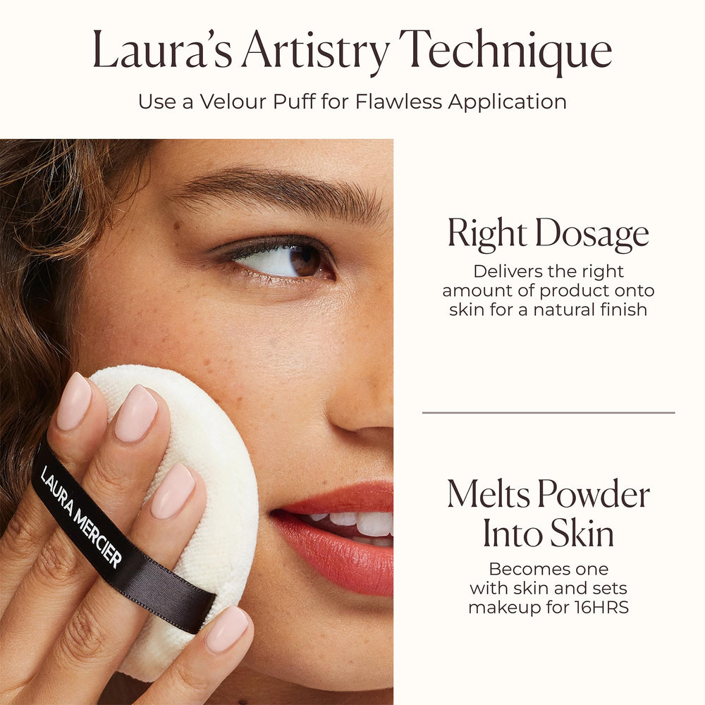 Laura Mercier product displayed with award emblem highlighting industry recognition