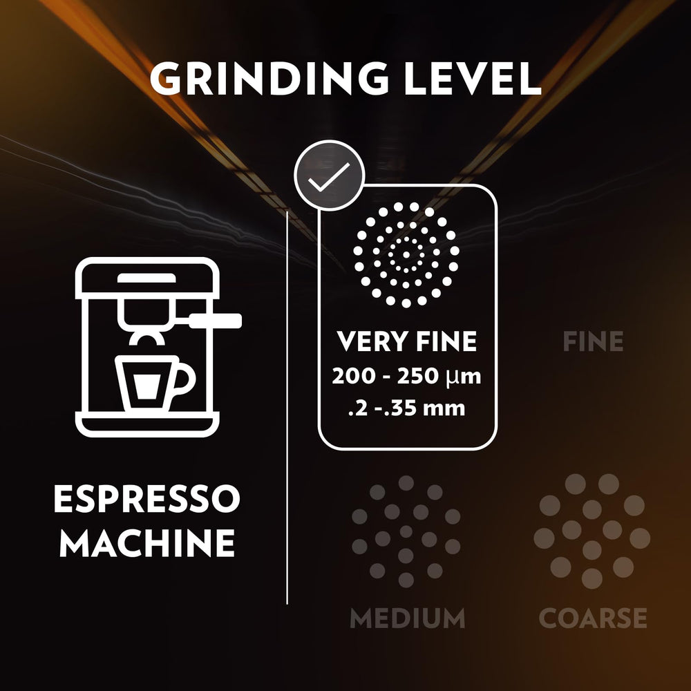 Lavazza beans next to scale showing 2.2 lb quantity advantage