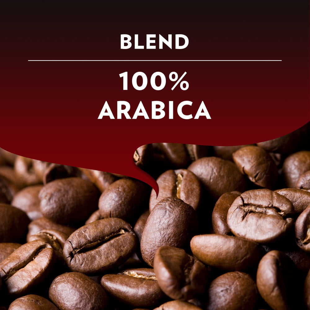 Lavazza caja abierta mostrando los paquetes individuales para almacenamiento